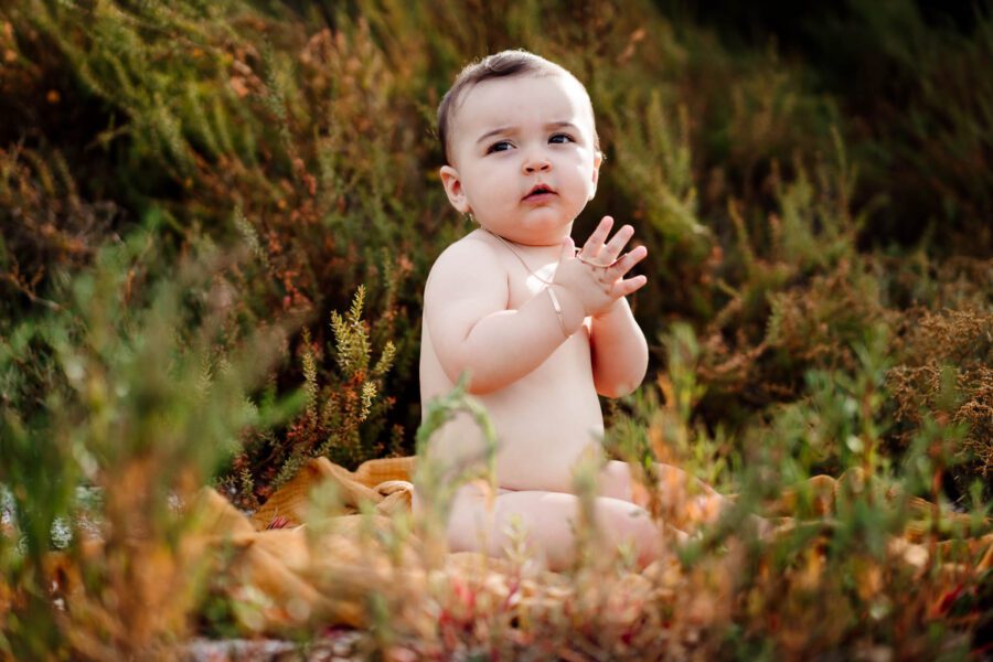 séance photo bébé peau à peau à Montpellier