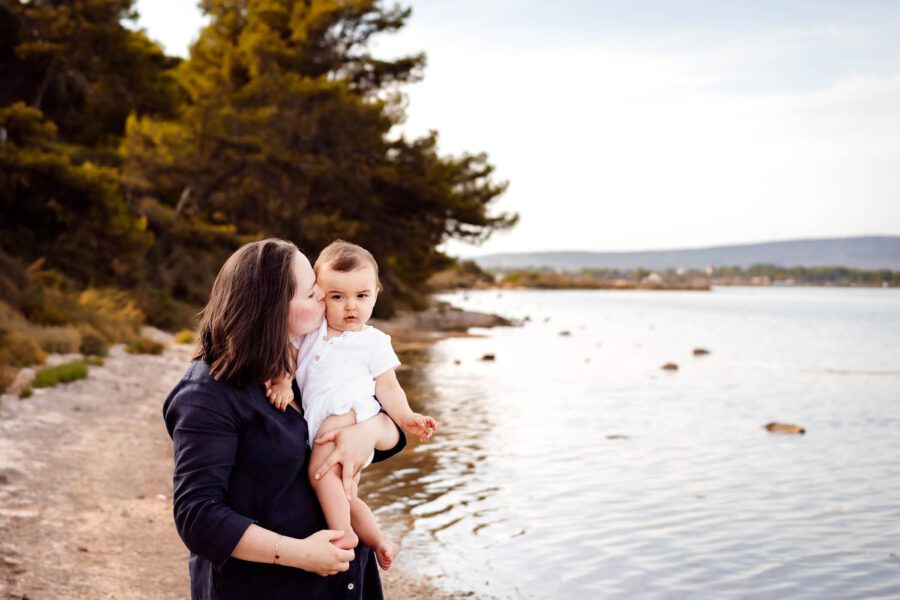 Shooting peau à peau bébé à Montpellier