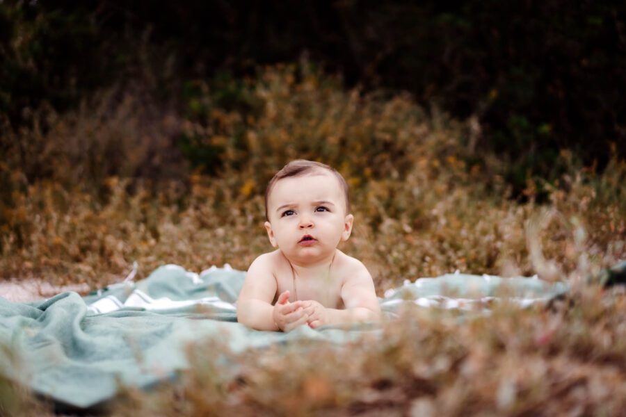 Shooting peau à peau bébé à Montpellier